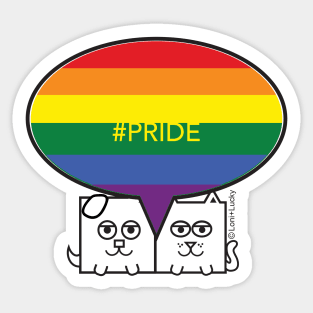 Proud to be Me Sticker